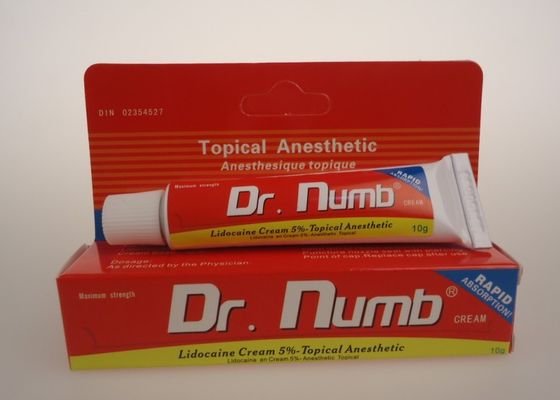 中国 Numb 5%のリドカインの先生の痛みの軽減の項目苦痛の入れ墨の麻酔のクリーム サプライヤー