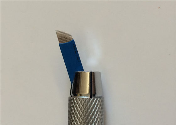 中国 青0.25 MM 17ピン入れ墨のための永久的な構造3Dの刺繍針 サプライヤー