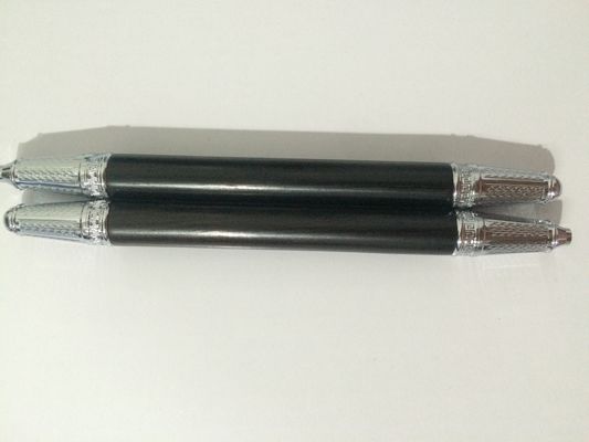 中国 5D眉毛のMicrobladingの木製の二重頭部が付いている手動入れ墨のペン、化粧品の入れ墨のペン サプライヤー