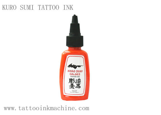 中国 オレンジ色のボディ入れ墨のための永遠の入れ墨インクKuro Sumi OEM サプライヤー