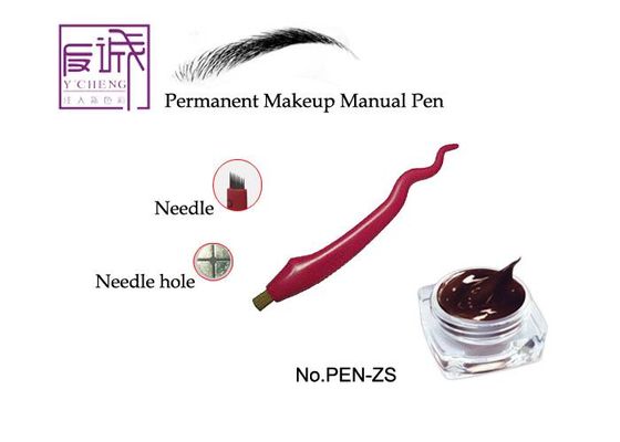 中国 眉毛の永久的な構造のLock-pin装置のための小型手動入れ墨のペン サプライヤー