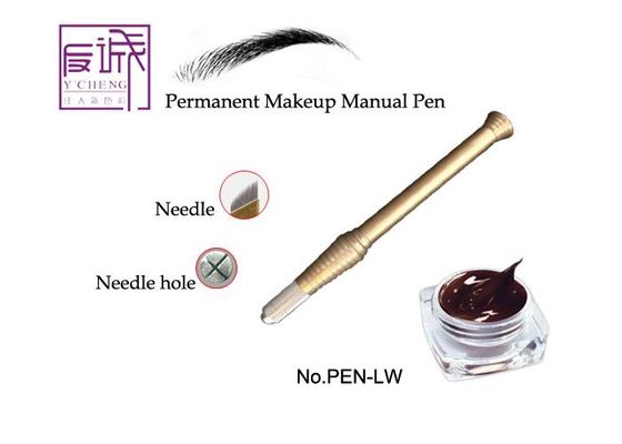 中国 永久的な構造および眉毛操作のためのハンドメイドの手動入れ墨のペン サプライヤー