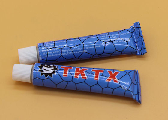 中国 青いTktxの永久的な構造の痛みの軽減の深く無感覚な入れ墨の麻酔薬のクリーム サプライヤー