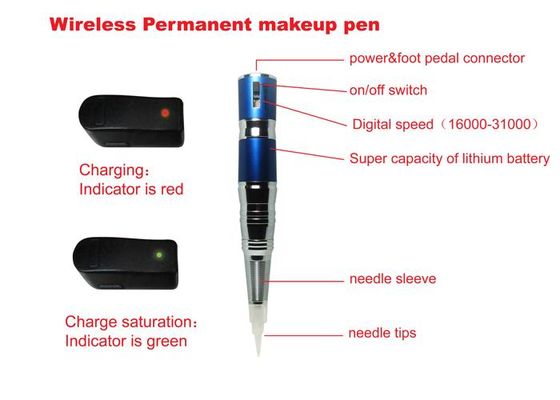 中国 無線永久的な構造のペンのキットが付いている入れ墨の眉毛機械装置 サプライヤー