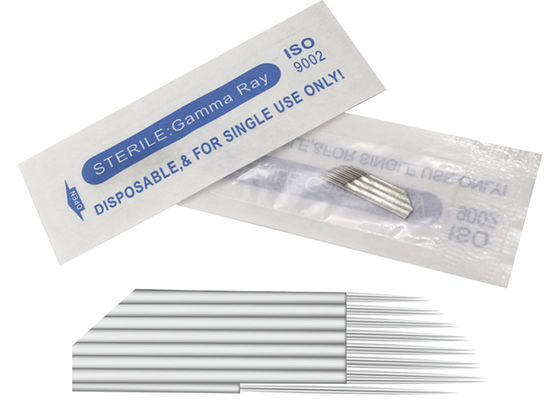 中国 手動入れ墨のペンのための使い捨て可能な殺菌した永久的な構造の針の刃かみそり サプライヤー