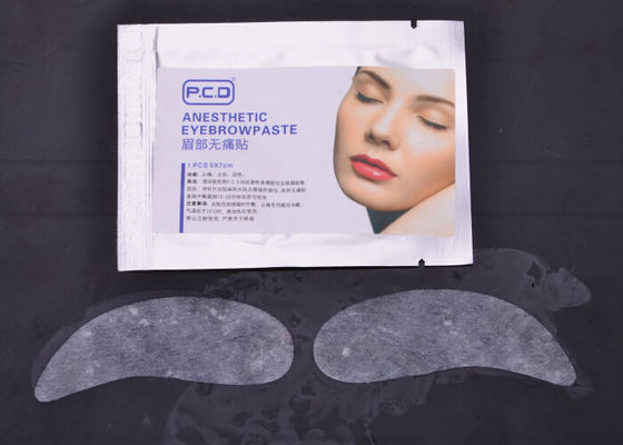 中国 PCDは眉毛を入れ墨する無感覚なクリーム、痛みのない眉毛のマスクを刺繍した サプライヤー