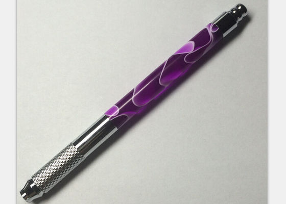中国 水晶眉毛手のロック- Pin装置が付いている手動入れ墨のペン サプライヤー
