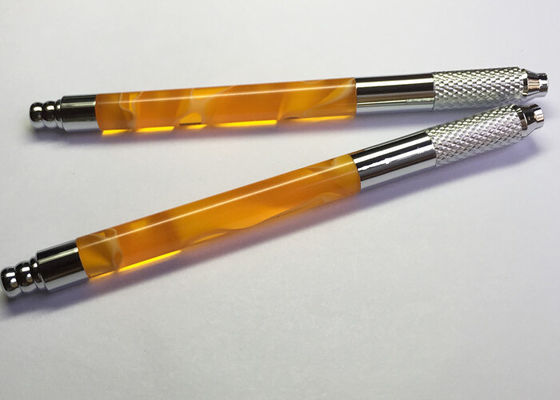 中国 黄色い110MMマニュアルの入れ墨のペンの永久的な構造のハンドメイドの入れ墨のキット サプライヤー