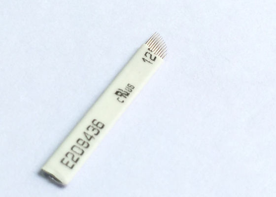 中国 専門の眉毛の永久的な構造の針、手動入れ墨の針11Pins サプライヤー