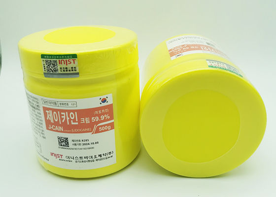中国 59.9% J-CAIN韓国の項目麻酔のクリーム色の美の白い500Gクリーム サプライヤー