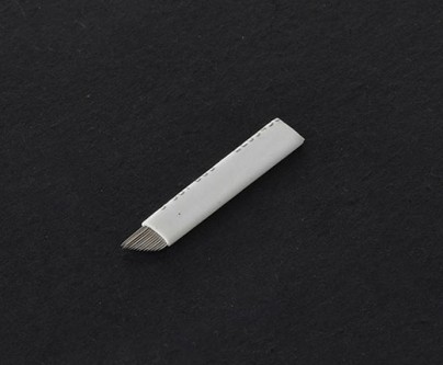 永久的な構造の使い捨て可能な入れ墨の針、Manuelのペンの使用のための自然な針の刃 0