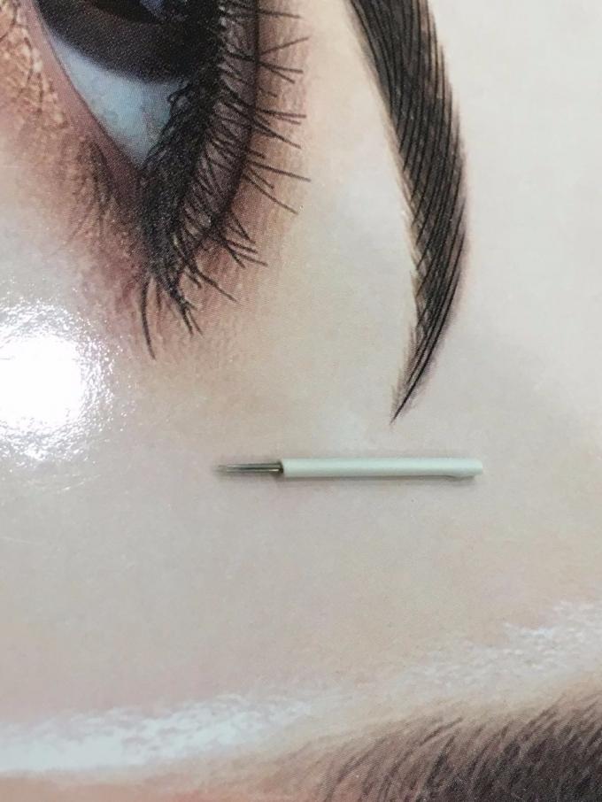 Microbladeのペンのための永久的な構造3RLの使い捨て可能な入れ墨の針の長さ20mm 0
