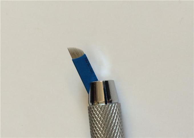 青0.25 MM 17ピン入れ墨のための永久的な構造3Dの刺繍針 0