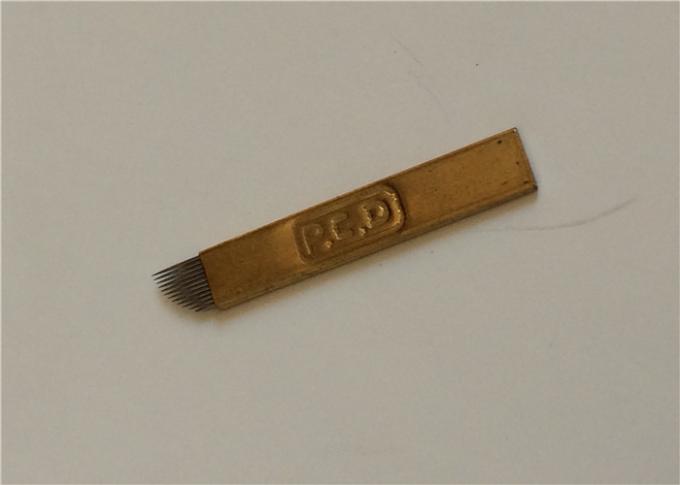 構造の入れ墨のMicrobladingの永久的な針金PCD 12のピンは刃を入れ墨する 0