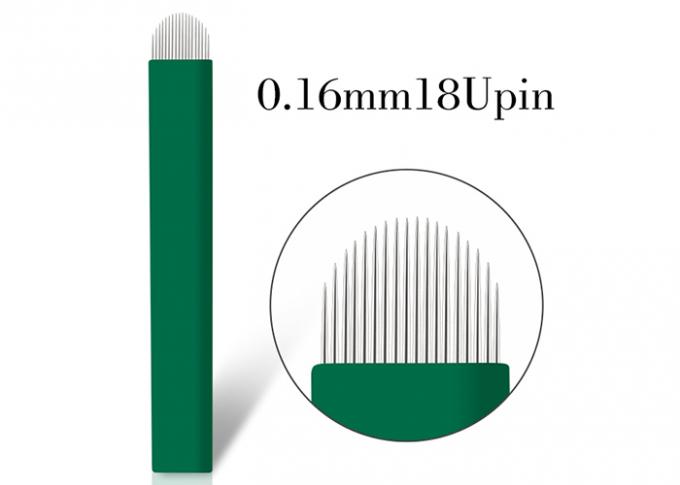 ナノの0.16MM薄い眉毛のMicrobladingの永久的な構造の針 0