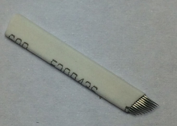 構造のMicrobladingの永久的な針の手動ペンの入れ墨の針 0
