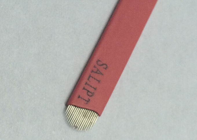 Uは構造の手動ペンのための針を影で覆う21Pins永久的な入れ墨を形づける 0