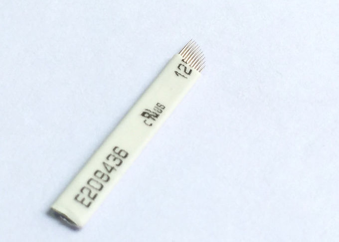 専門の眉毛の永久的な構造の針、手動入れ墨の針11Pins 0