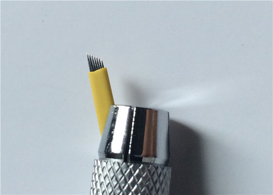 中国 0.25mm永久的な構造のための7本のピン眉毛3D Microbladingの針のステンレス鋼 サプライヤー