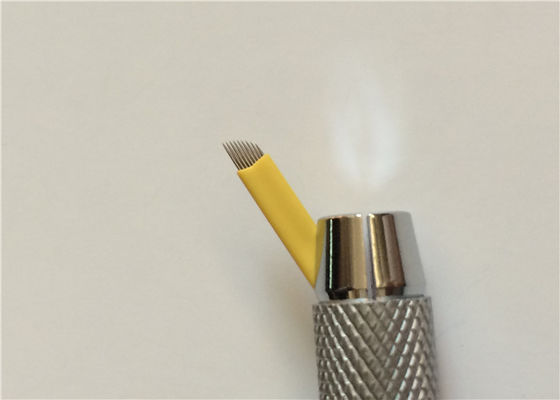 中国 眉毛3Dの入れ墨のMicrobladingの針9は入れ墨の耐久財のための針をピンで止める サプライヤー