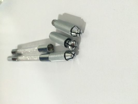 中国 永久的な構造のための水晶物質的なDoubelの頭部の眉毛のMicrobladingの入れ墨のペン サプライヤー