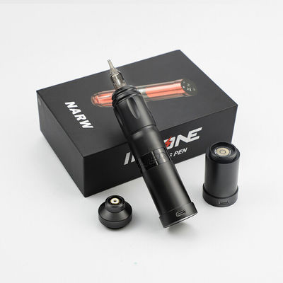 中国 ステンレス鋼 1800mAh NARW ワイヤレス タトゥーマシン 1 OLED ディスプレイ タッチスクリーン バッテリー 回転 タトゥーガン タトゥーペンは RCA パワー付き サプライヤー