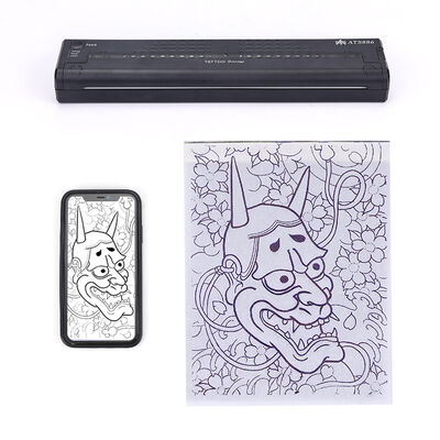 中国 12000mAh ミニタトゥーステンシルプリンターサーマルコピー機ワイヤレス転送プリンタータトゥープリンター機 サプライヤー