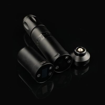 ステンレス鋼 1800mAh NARW ワイヤレス タトゥーマシン 1 OLED ディスプレイ タッチスクリーン バッテリー 回転 タトゥーガン タトゥーペンは RCA パワー付き サプライヤー