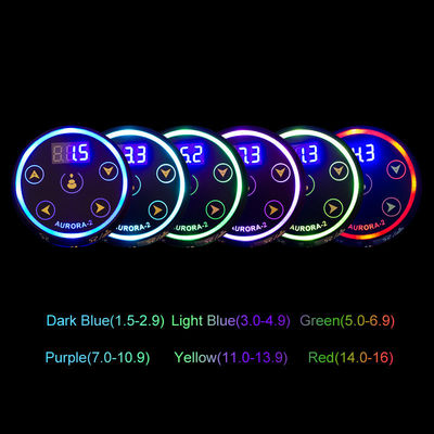 デジタル液晶ディスプレイタッチスクリーン ミニオーロラII タトゥー電源 388g タトゥーマシン用のパッケージ重量 サプライヤー