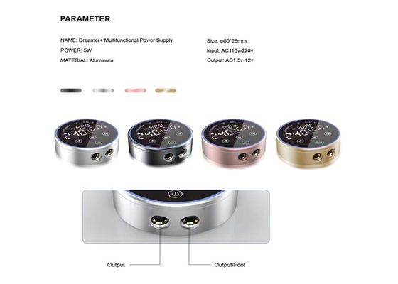 ドットボックス機能とスマートタッチスクリーンを備えたタトゥー電源を備えたタトゥーマシンを簡単に制御する サプライヤー