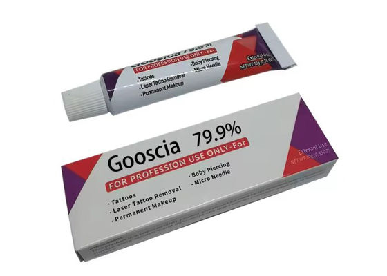 79.9% Goosica パーマネントメイクアップタトゥーゲル、眉タトゥークリーム Dr. Numb サプライヤー