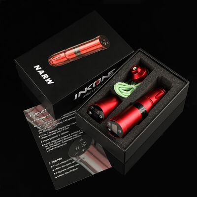 INKONE NARW ブランドデジタル Lcd タッチスクリーンディスプレイ 1800mAh バッテリータトゥーペンマイクロ色素沈着マシンワイヤレスタトゥーマシン サプライヤー