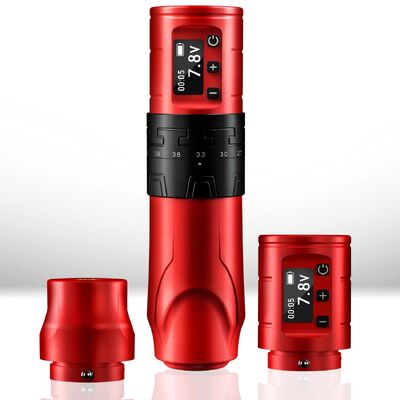 INKONE ブランド ストローク 2.4-4.2mm コールレス モーター タトゥー マシン ワイヤレス タトゥー ペン サプライヤー