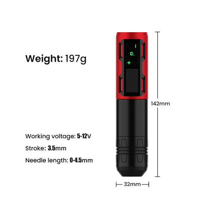 Digital Rotary Battery Coreless Tattoo Gun Tattoo Pen 1800 Mah Wireless Tattoo Machine サプライヤー