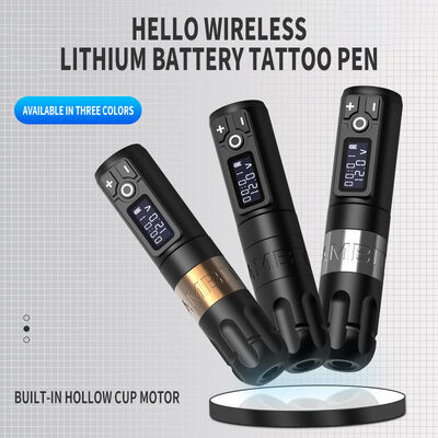 Ambition Soldier Digital Display Electric Tattoo Gun Wireless Machine Rotary Tattoo Pen Machine for Tattoo Artist サプライヤー