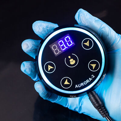 Wholesale New Upgrade Digital LCD Display Touch Screen Mini Aurora 2 Tattoo Power Supply Fit All Tattoo Machine サプライヤー