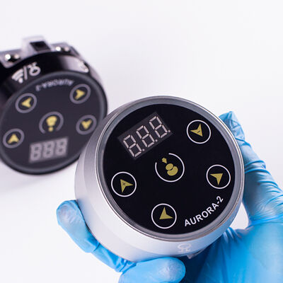 Wholesale New Upgrade Digital LCD Display Touch Screen Mini Aurora 2 Tattoo Power Supply Fit All Tattoo Machine サプライヤー