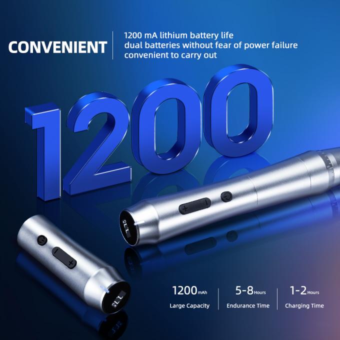 ワイヤレス皮膚検査機 SPMU ワイヤレス眉毛 永久化粧 ユニバーサルカートリッジ マイクロブレディング マシン タトゥーペン 0