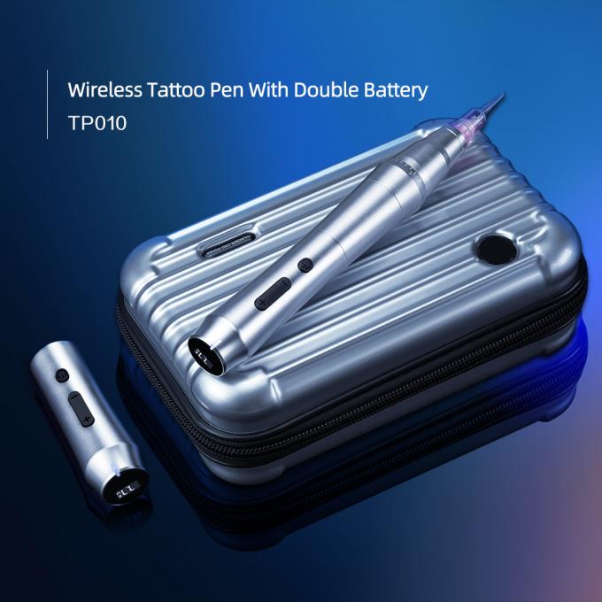 ワイヤレス皮膚検査機 SPMU ワイヤレス眉毛 永久化粧 ユニバーサルカートリッジ マイクロブレディング マシン タトゥーペン 4