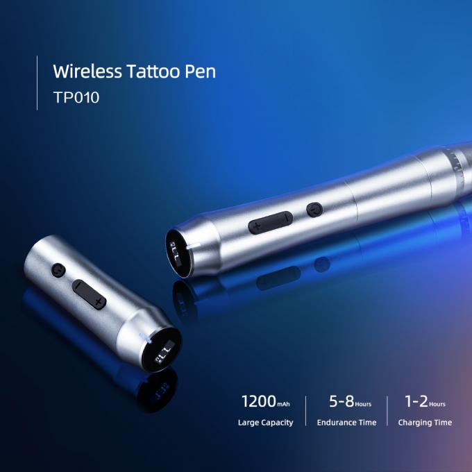 ワイヤレス皮膚検査機 SPMU ワイヤレス眉毛 永久化粧 ユニバーサルカートリッジ マイクロブレディング マシン タトゥーペン 5