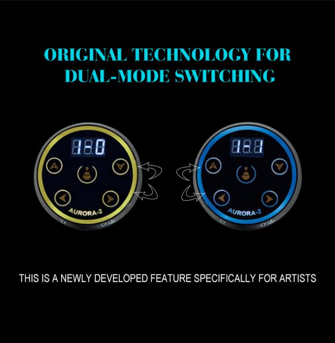 デジタル液晶ディスプレイタッチスクリーン ミニオーロラII タトゥー電源 388g タトゥーマシン用のパッケージ重量 5