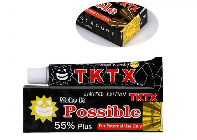 55% ブラック Tktx 局所麻酔クリーム レーザー タトゥー除去クリーム 10g 0