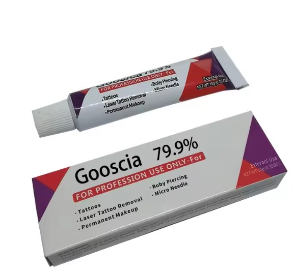 79.9% Goosica パーマネントメイクアップタトゥーゲル、眉タトゥークリーム Dr. Numb 0