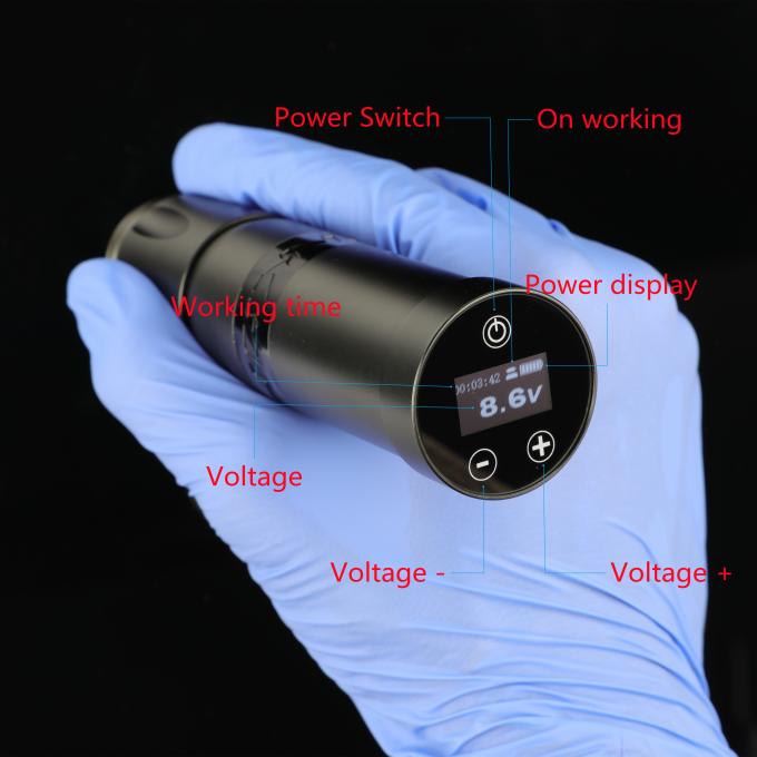 INKONE NARW ブランドデジタル Lcd タッチスクリーンディスプレイ 1800mAh バッテリータトゥーペンマイクロ色素沈着マシンワイヤレスタトゥーマシン 8