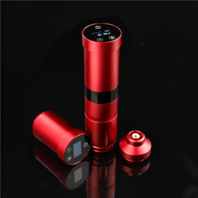 INKONE NARW ブランドデジタル Lcd タッチスクリーンディスプレイ 1800mAh バッテリータトゥーペンマイクロ色素沈着マシンワイヤレスタトゥーマシン 12
