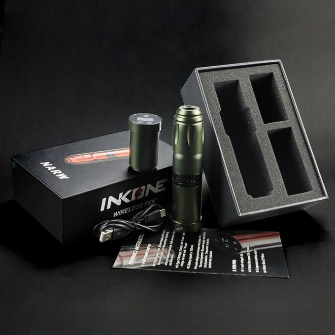 INKONE NARW ブランドデジタル Lcd タッチスクリーンディスプレイ 1800mAh バッテリータトゥーペンマイクロ色素沈着マシンワイヤレスタトゥーマシン 18