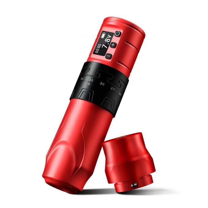 INKONE ブランド ストローク 2.4-4.2mm コールレス モーター タトゥー マシン ワイヤレス タトゥー ペン 6