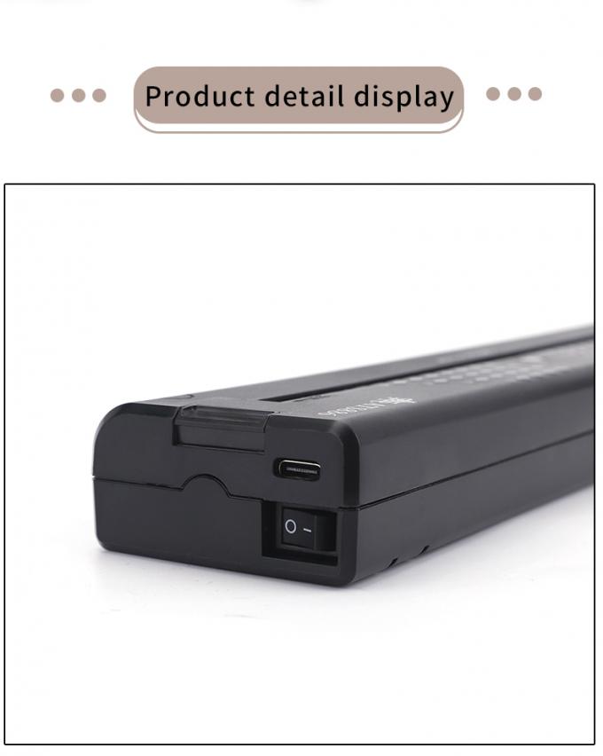12000mAh ミニタトゥーステンシルプリンターサーマルコピー機ワイヤレス転送プリンタータトゥープリンター機 30
